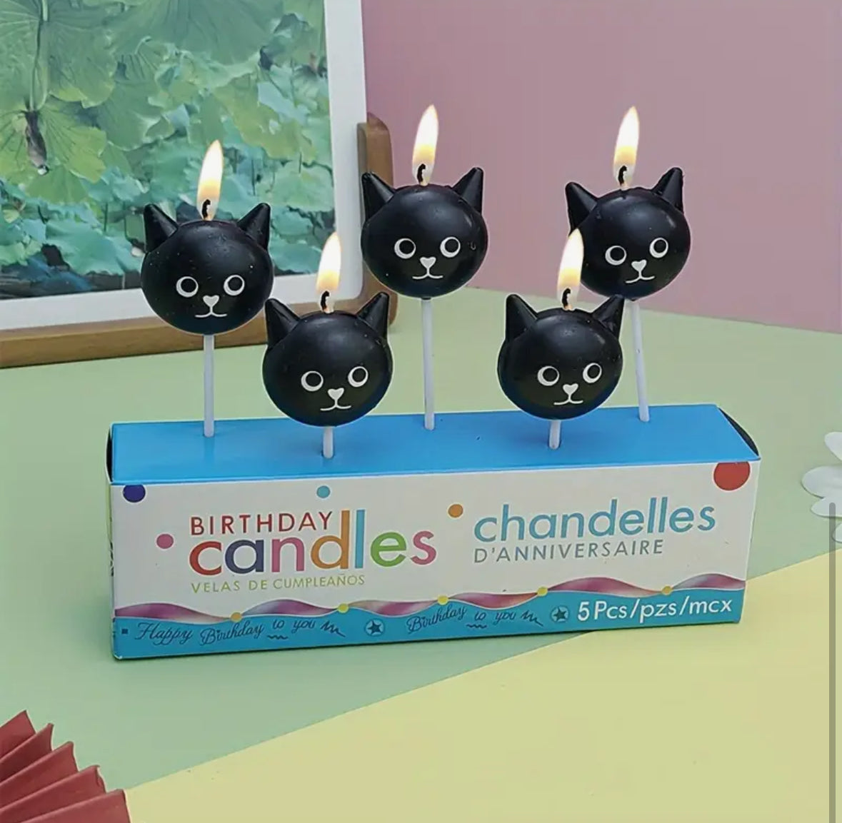 Velas de Cumpleaños - Gatitos
