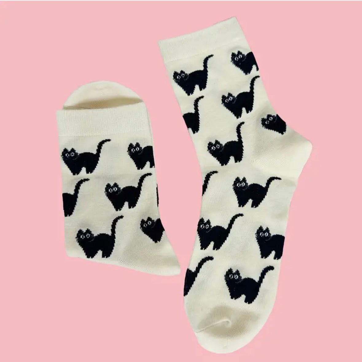 Medias Gatito Negro