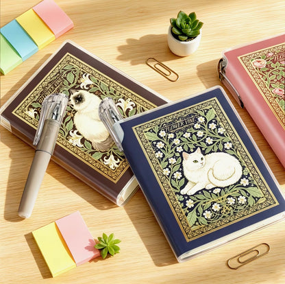 Agenda Vintage con Bolígrafo