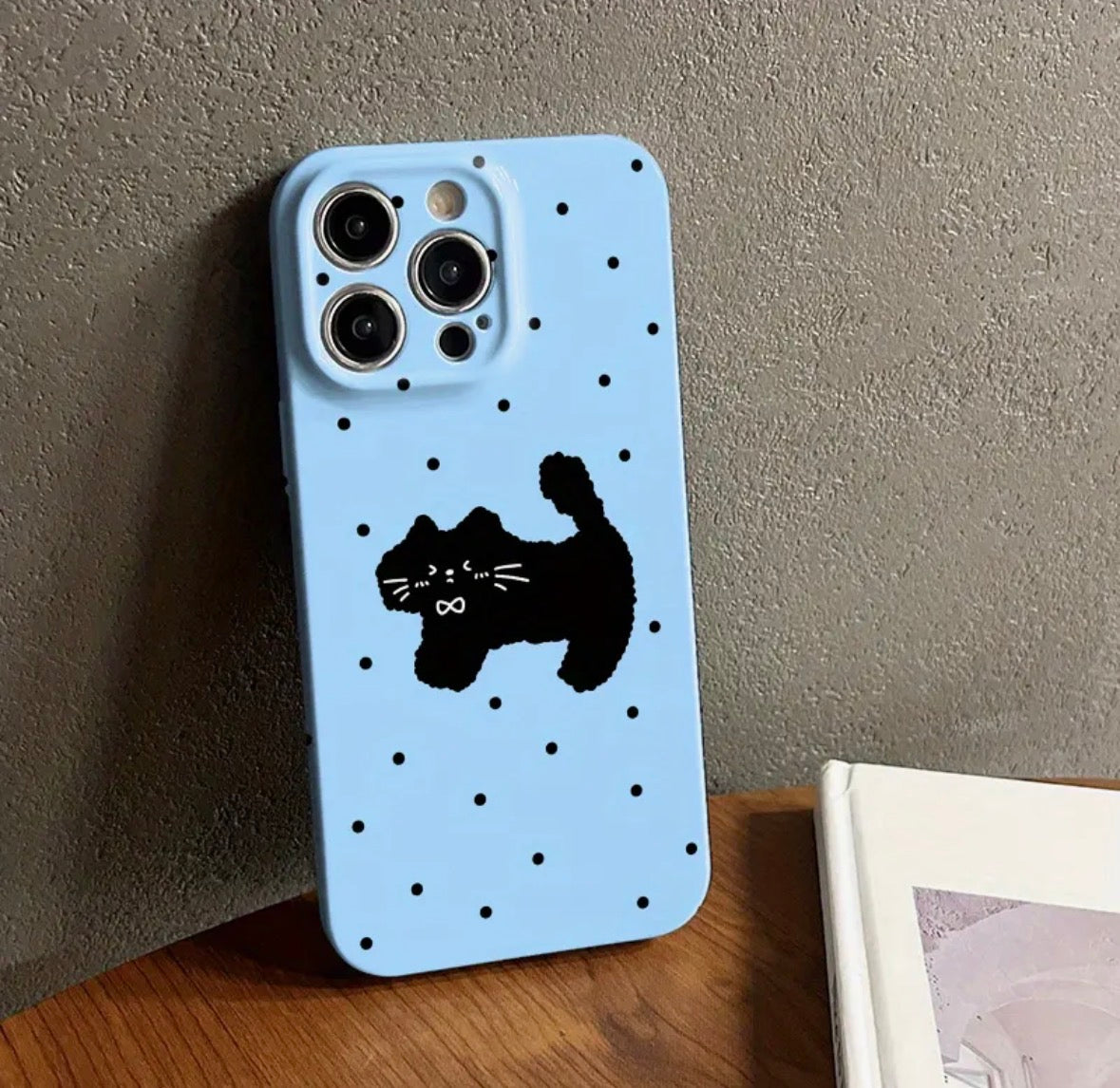 Funda para Iphone - Gatito Azul