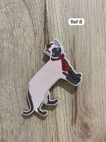 Gatitos Decoración Árbol de Navidad