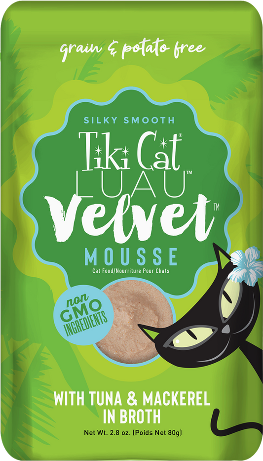 Pouch Mousse Tiki Cat - Atún