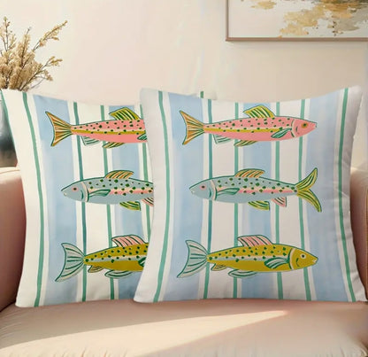 Funda para Cojín - Peces