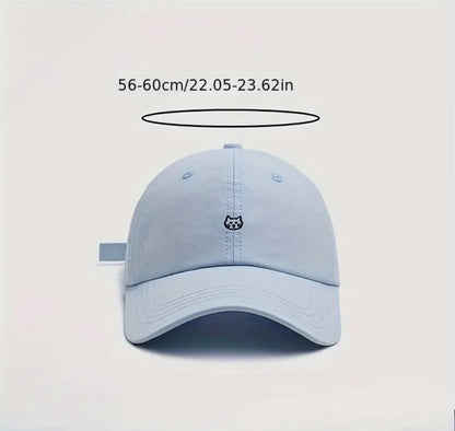 Gorra Ajustable Bordado Gatito