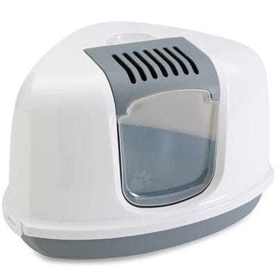 Arenero Gris Esquinero Tapado