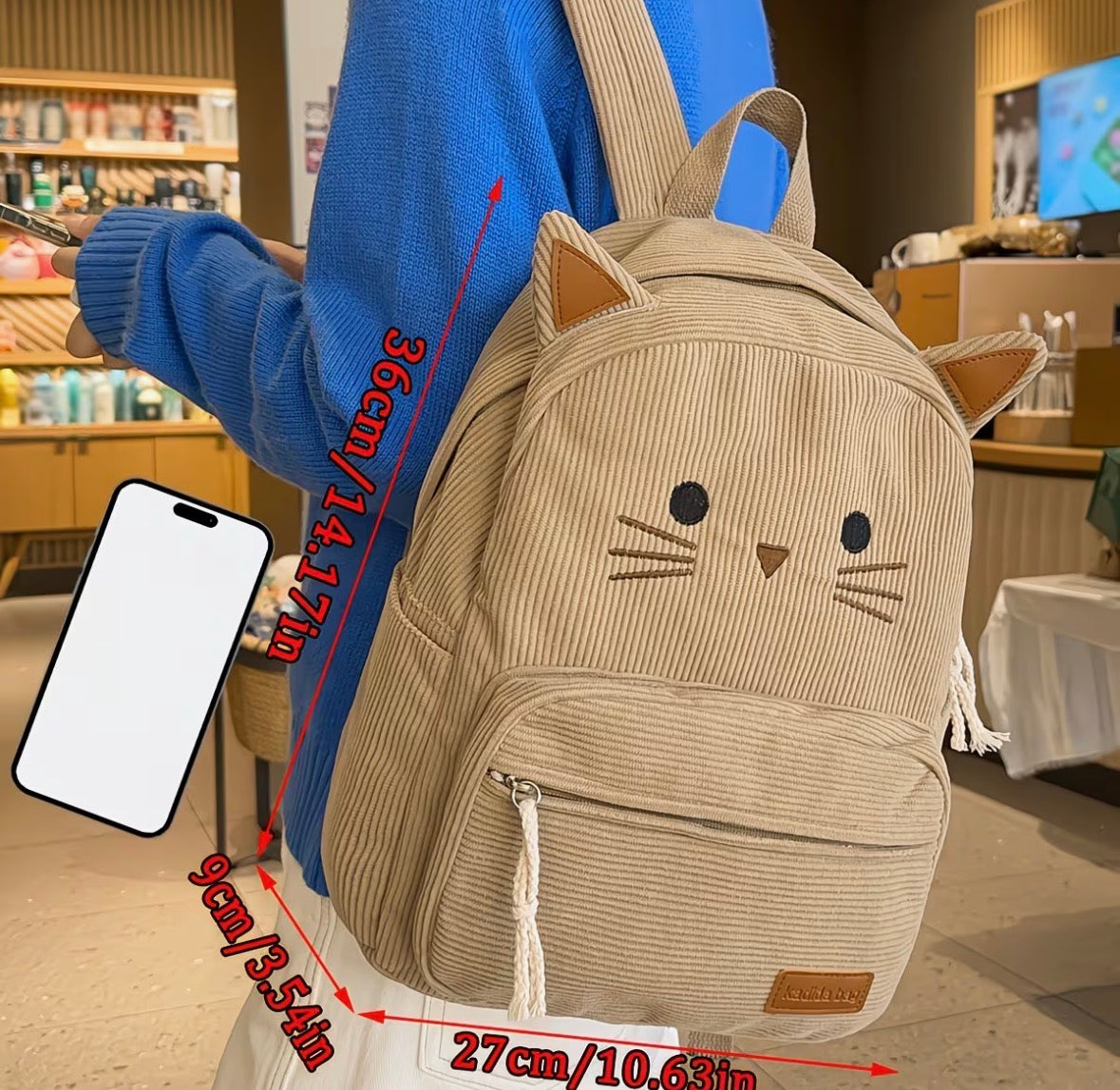 Morral Gatito Café