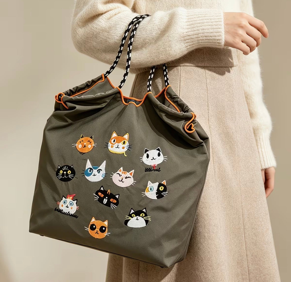 Bolso para Cat Lover - Gris Oscuro