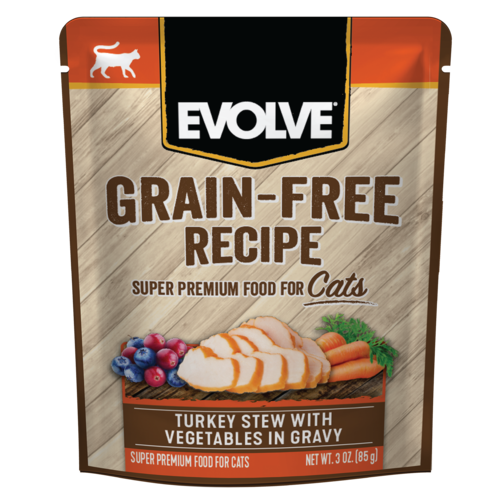 Sobre Comida Humeda Evolve Pavo y Vegetales - 85gr