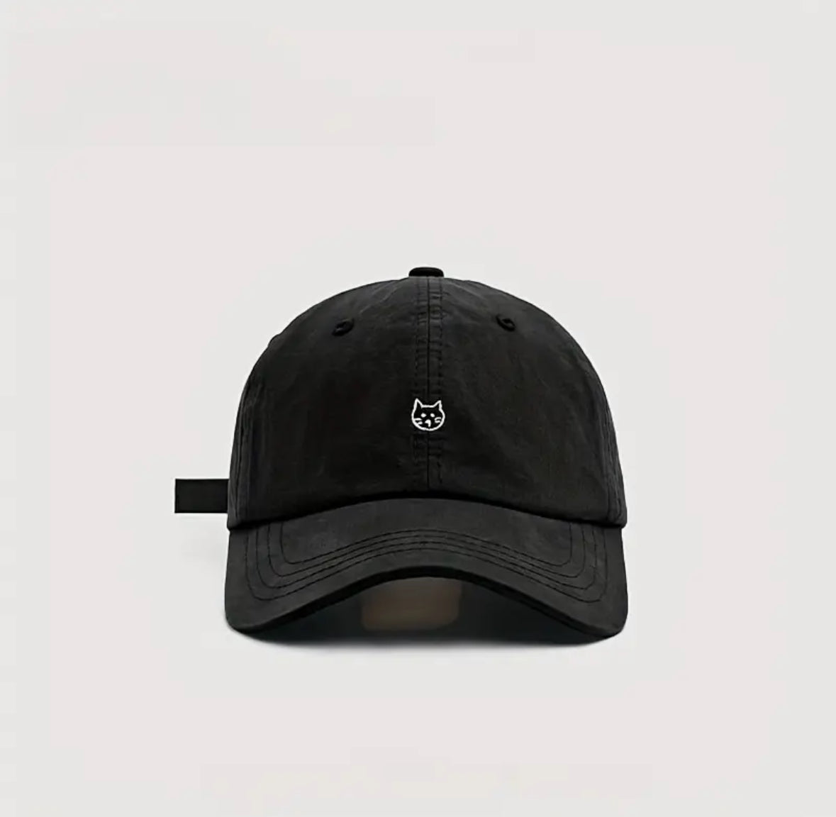 Gorra Ajustable Bordado Gatito