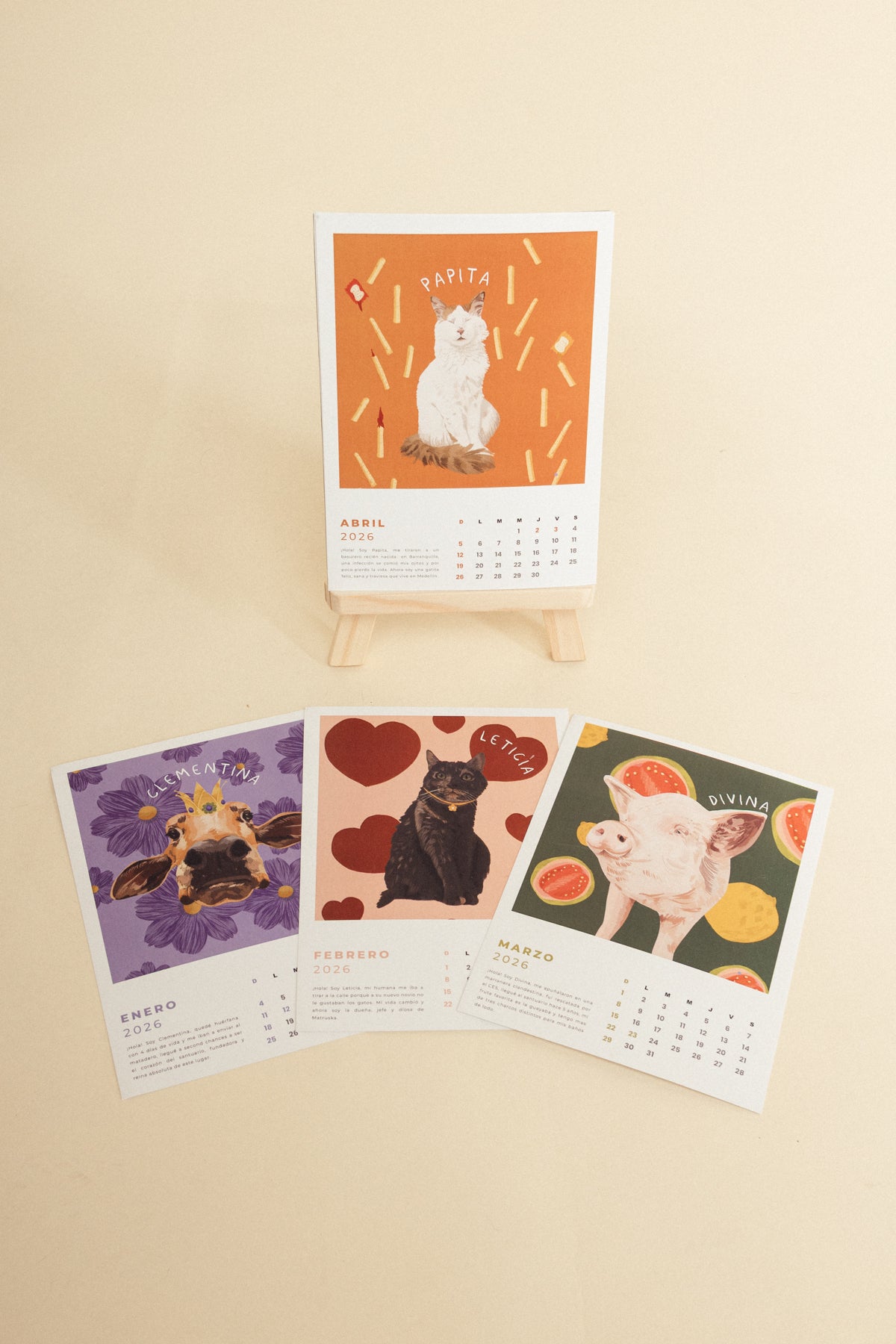 Calendario 2026 Matruska X Second Chances