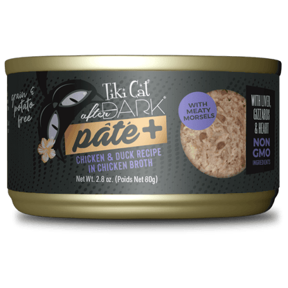 Lata Pate Tiki Cat - Pollo y Pato en Caldo de Pollo 80gr