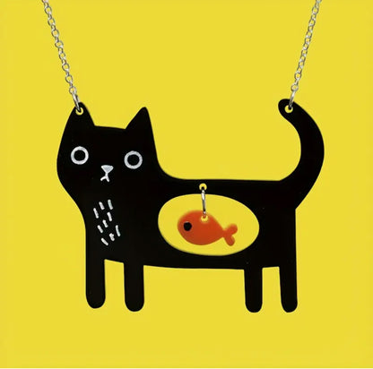Collar Gatito Pez