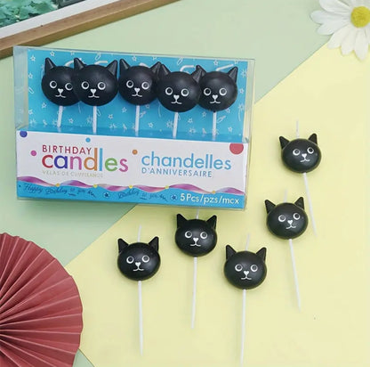 Velas de Cumpleaños - Gatitos