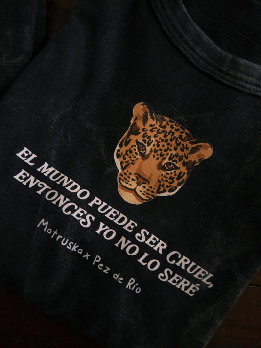 Camisilla Jaguar Negro