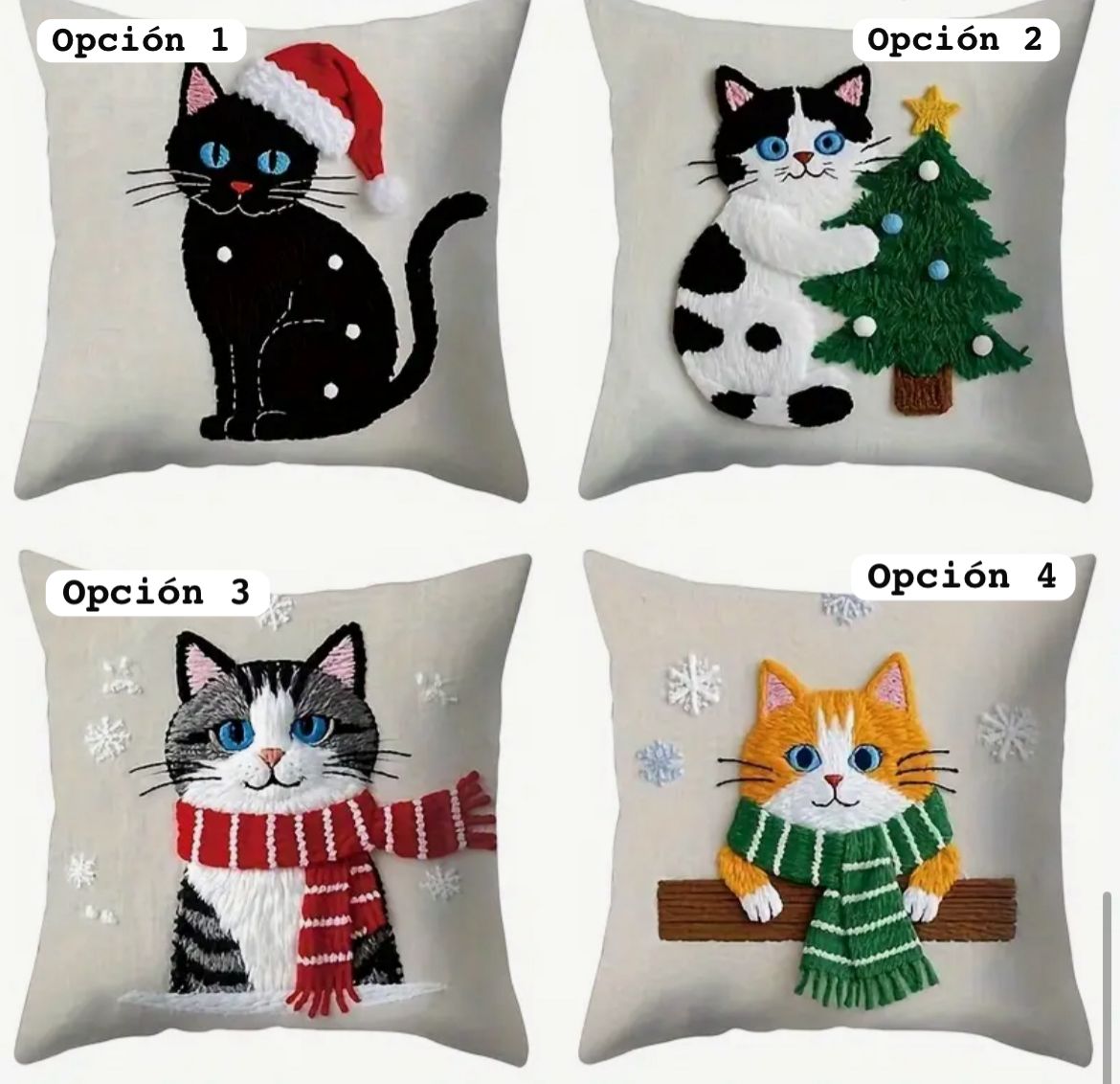 Funda para Cojines Navidad