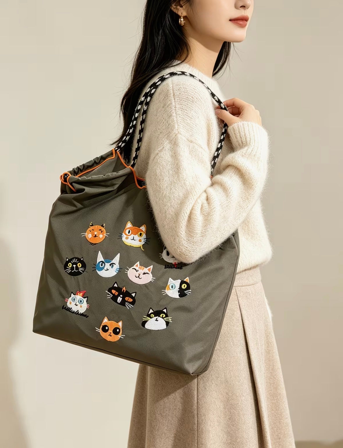Bolso para Cat Lover - Gris Oscuro