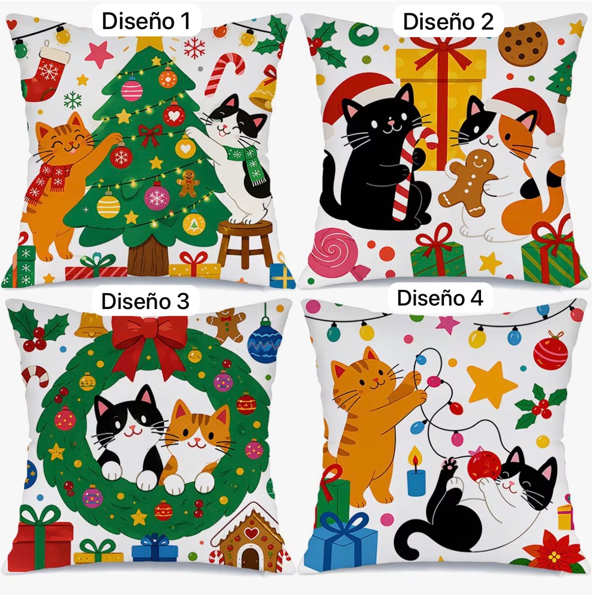 Funda para Cojín Navidad