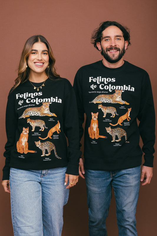 Camibuso Felinos de Colombia Negro