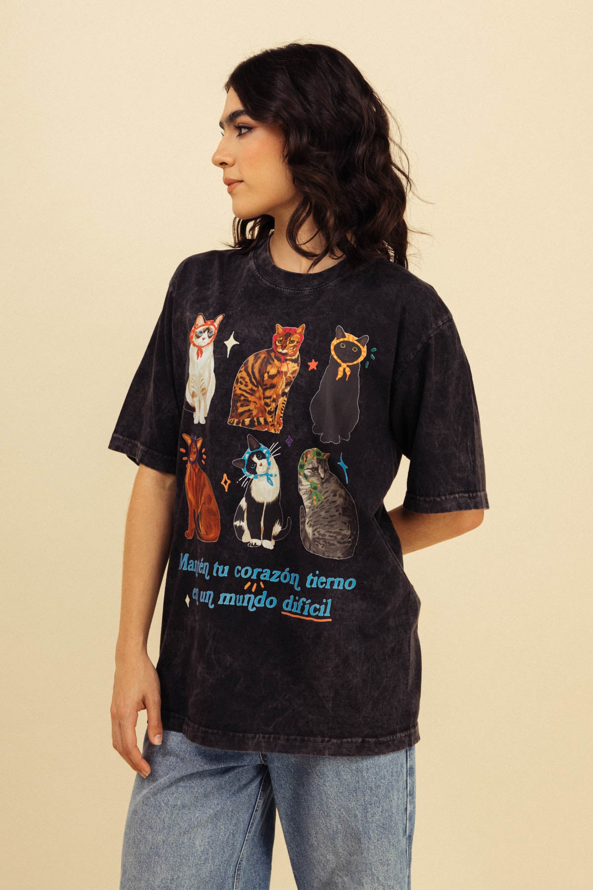Camiseta Corazón Tierno Acid