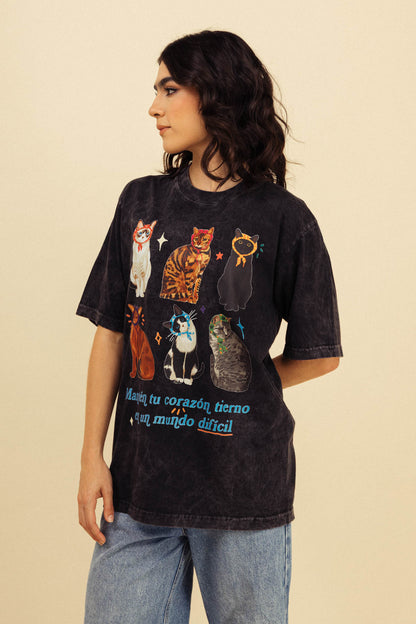 Camiseta Corazón Tierno Acid