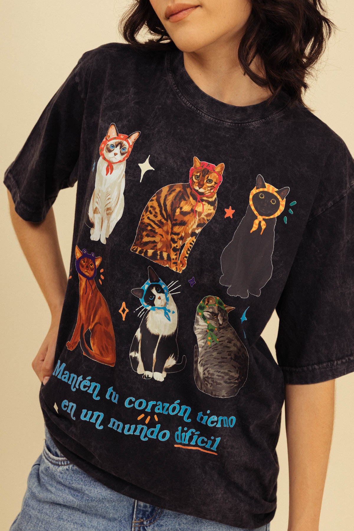 Camiseta Corazón Tierno Acid