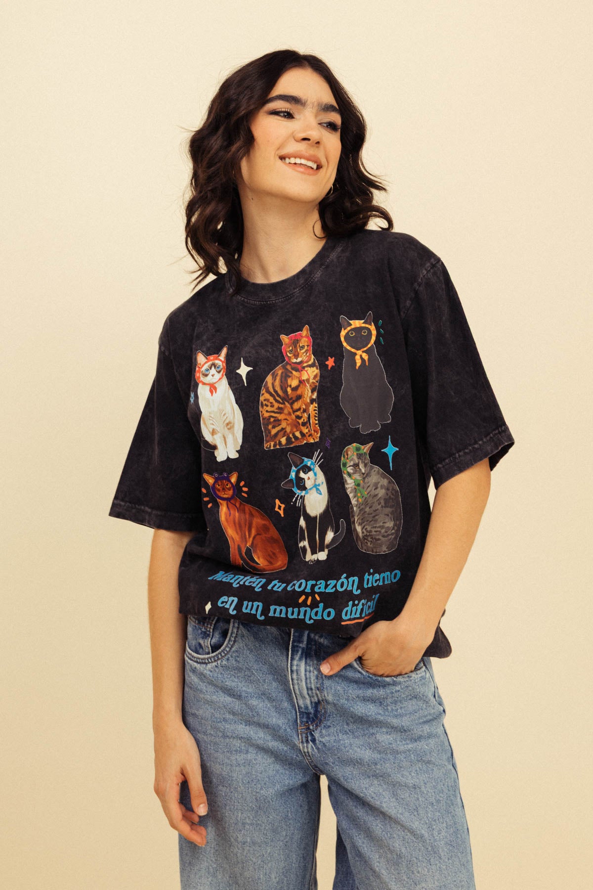 Camiseta Corazón Tierno Acid