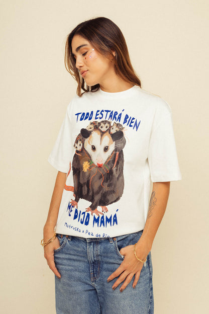 Camiseta Unisex Mamá Zarigueya