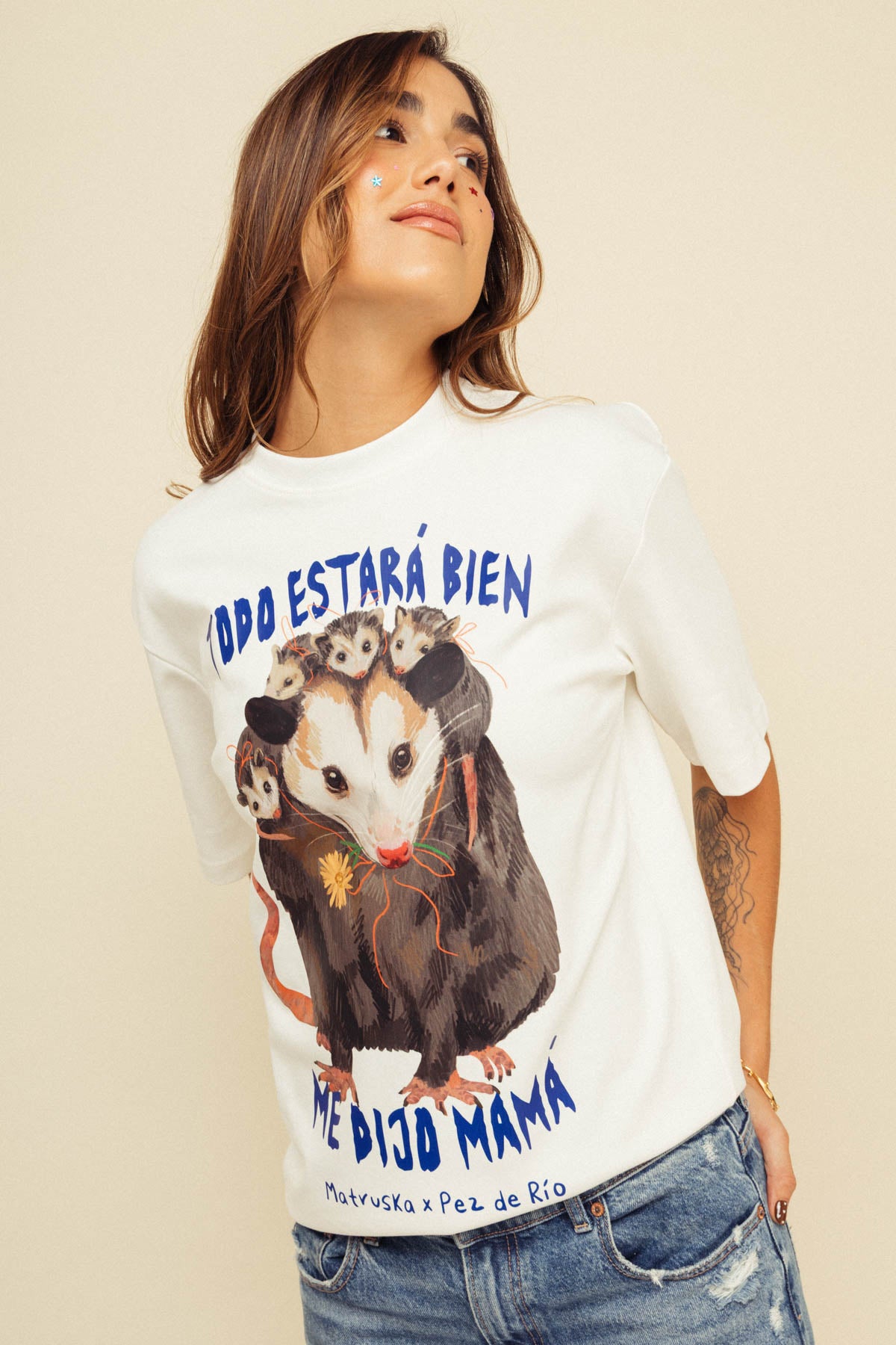 Camiseta Unisex Mamá Zarigueya
