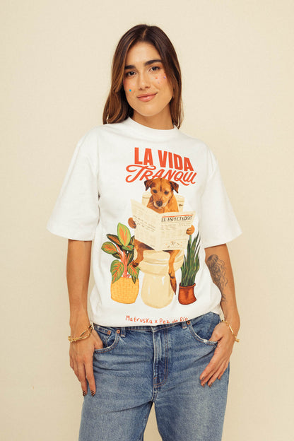 Camiseta Unisex Perrito Tranqui