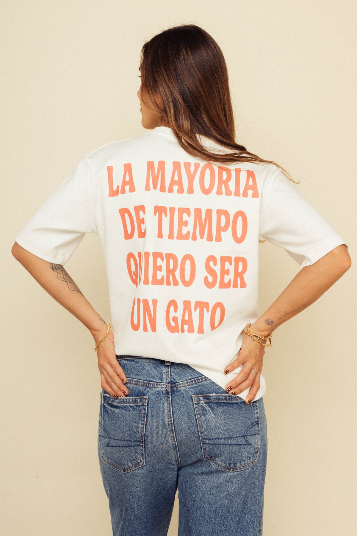Camiseta Unisex Reloj Gatuno