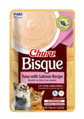 Churu Bisquet - Atún y Salmón