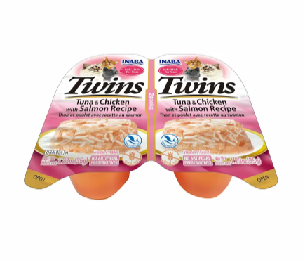 Inaba Twins Atún y Pollo con Salmón 70gr