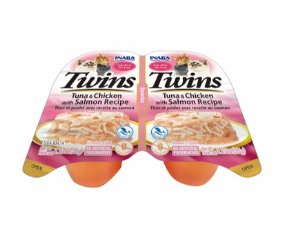 Inaba Twins Atún y Pollo con Salmón 70gr