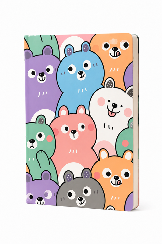 Libreta Cute Bears Party