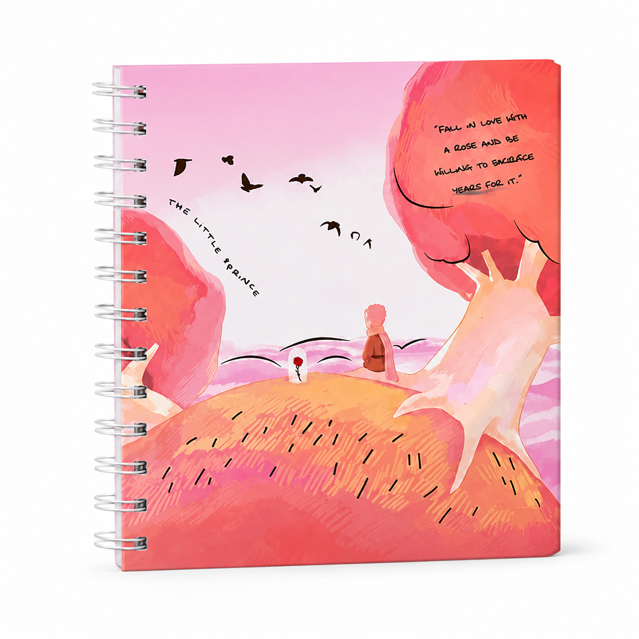 Cuaderno El Principito Rosa