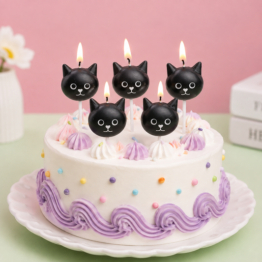 Velas de Cumpleaños - Gatitos