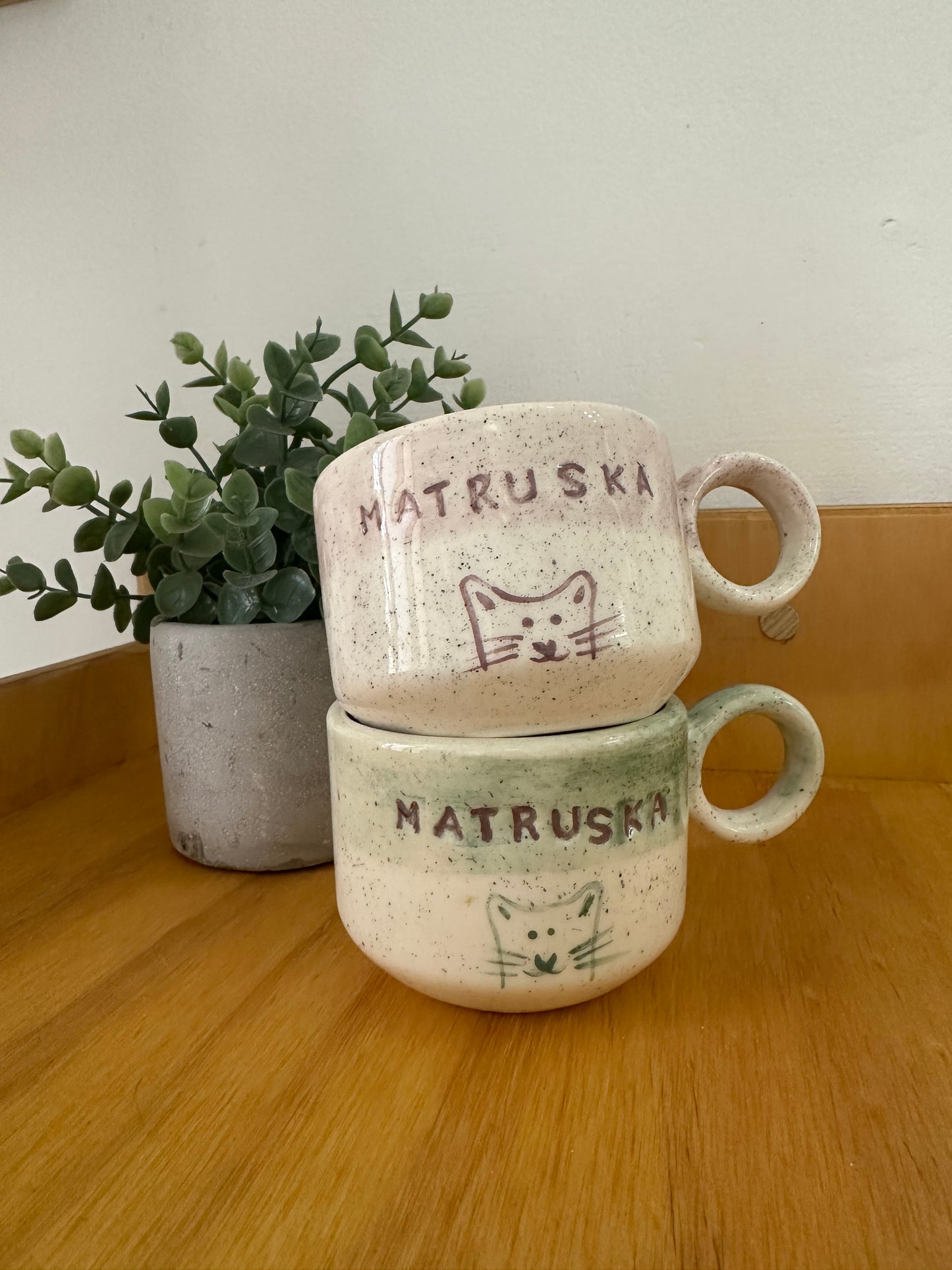 Mug Matruska en Cerámica
