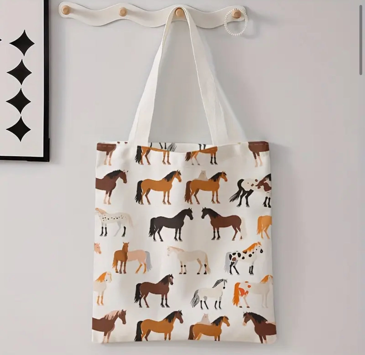 Totebag Caballos