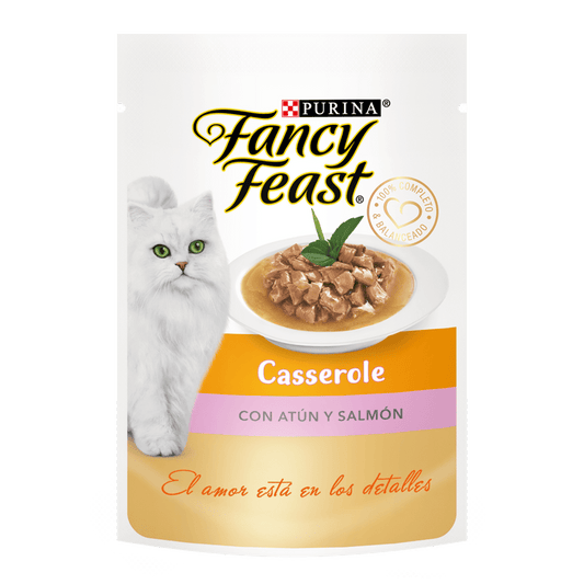 Fancy Feast Sobre Alimento Húmedo Casserole