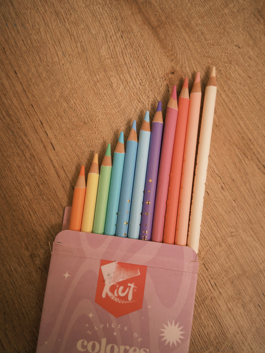 Colores Pasteles X12 Unidades