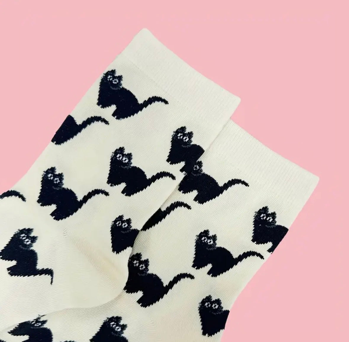 Medias Gatito Negro