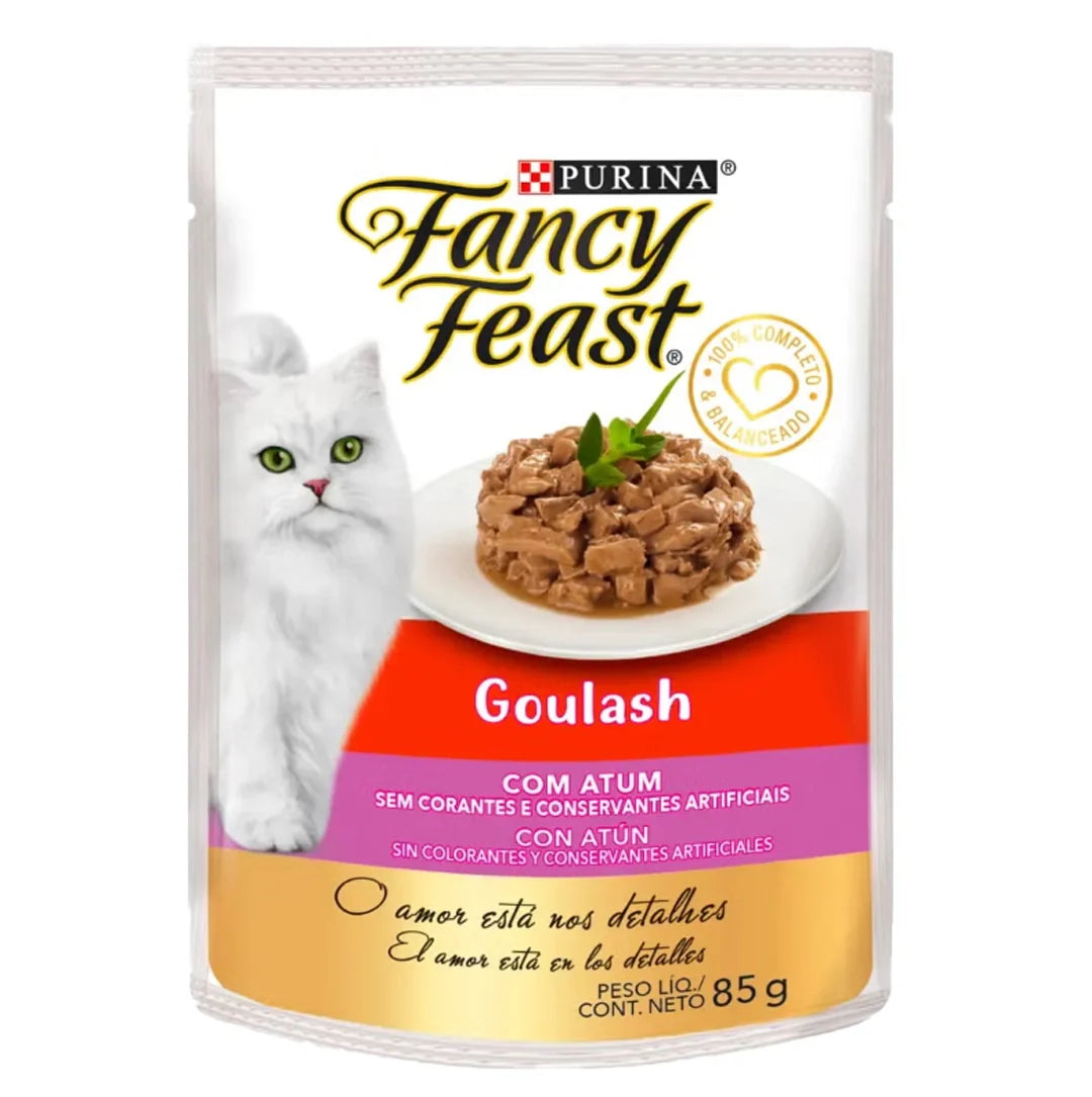 Fancy Feast Sobre Alimento Húmedo Goulash