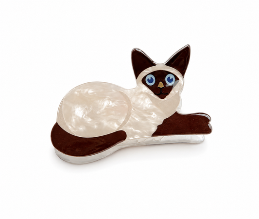 Pinza para el Cabello - Gato Siames