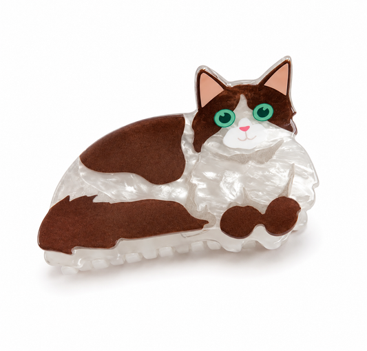 Pinza para el Cabello - Gato Peludo