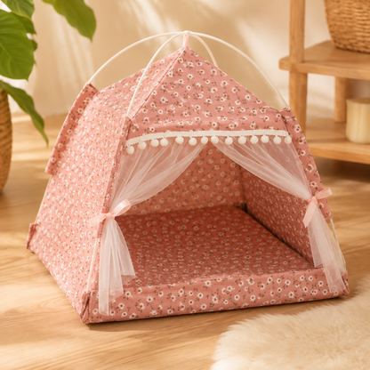 Cama Camping Grande Rosada