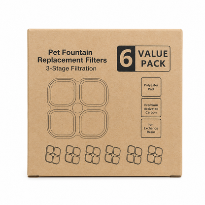 Filtros Cuadrados Caja x6 Unidades