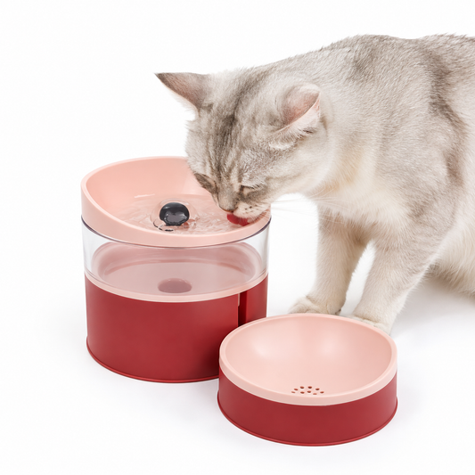 Dispensador de Agua Para Gatos Gravedad 1Litro