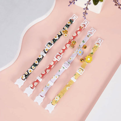 Collar Anti ahogo Graduable de Flores