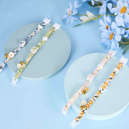 Collar Anti ahogo Graduable de Flores