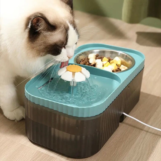 Fuente de Agua Flor con Bowl